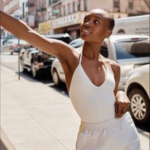 Urban outfitter out from under white halter bodysuit
